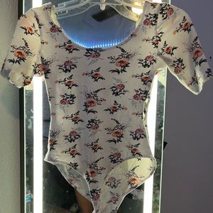 floral body suit